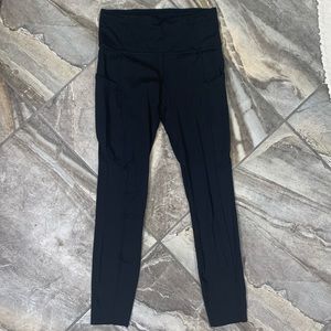 Lululemon fast and free leggings 25", size 4